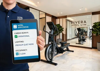 Hotel gym